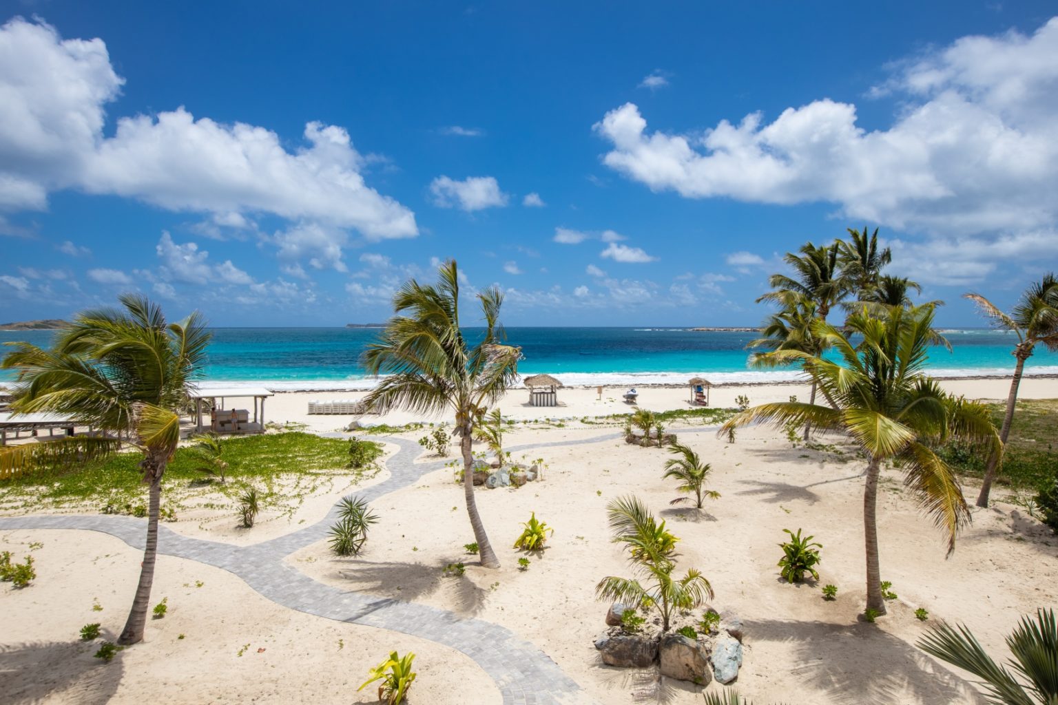 La plage de la Baie Orientale
